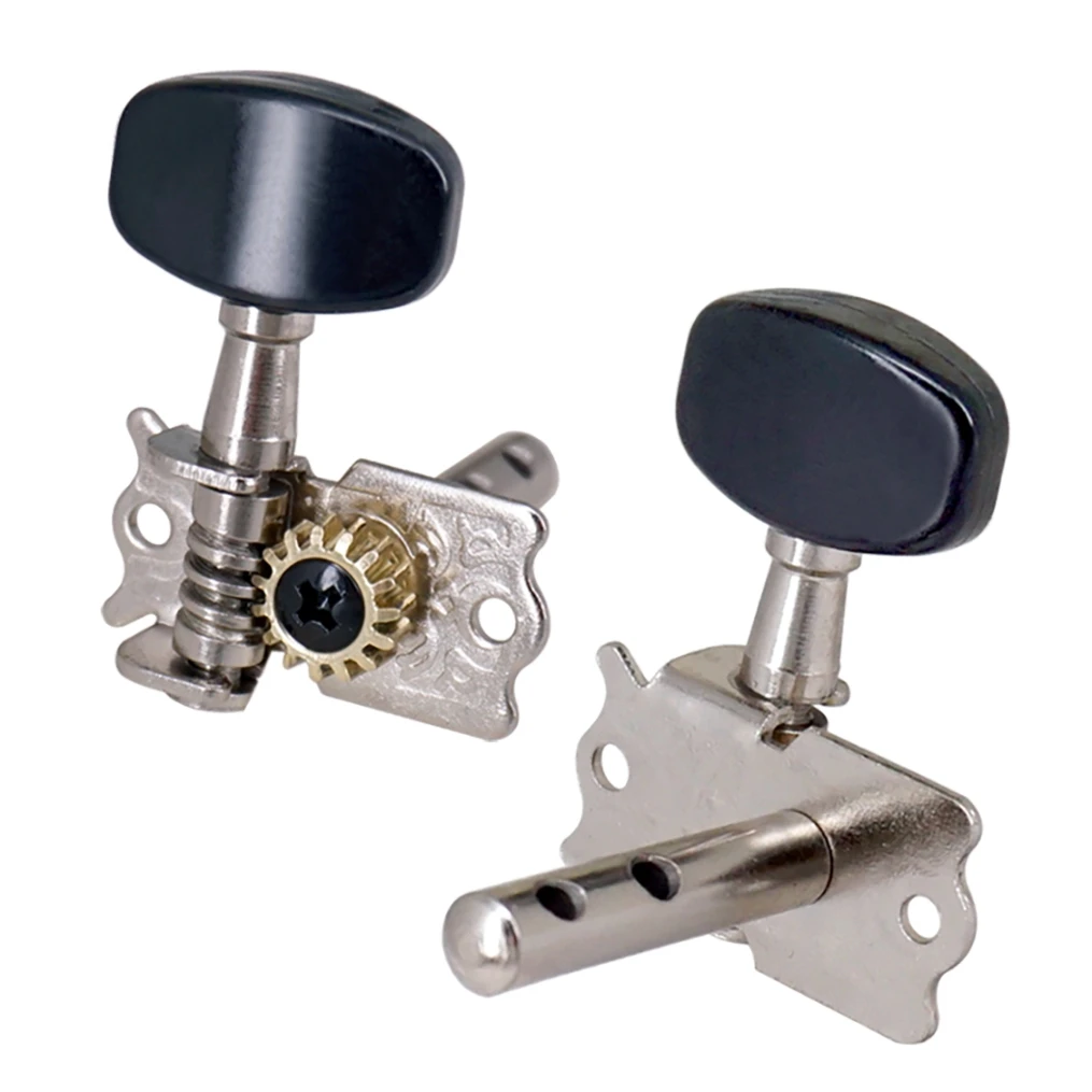 High-end 6Pcs 3R3L Guitar Tuning Pegs Open Machine Heads Acoustic Folk Guitar Tuning Peg Tuners Parts