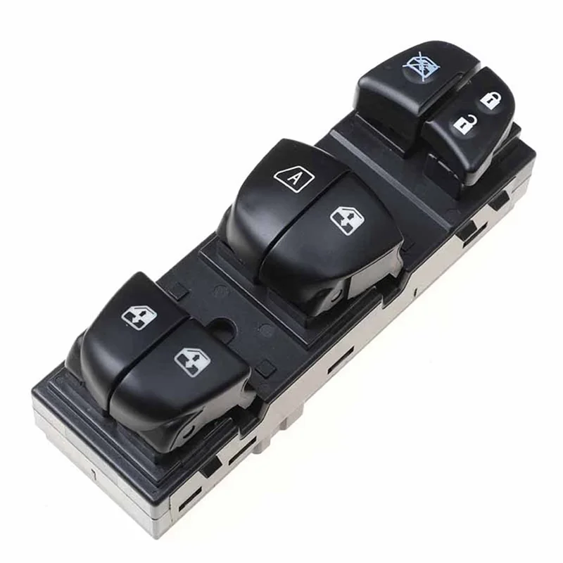 Botón Práctico para Elevalunas, 1 Pieza, 25401-3DF0B 25401-1KA0B con Luz para Nissan Tiida Qashqai Altima X-Trail 2