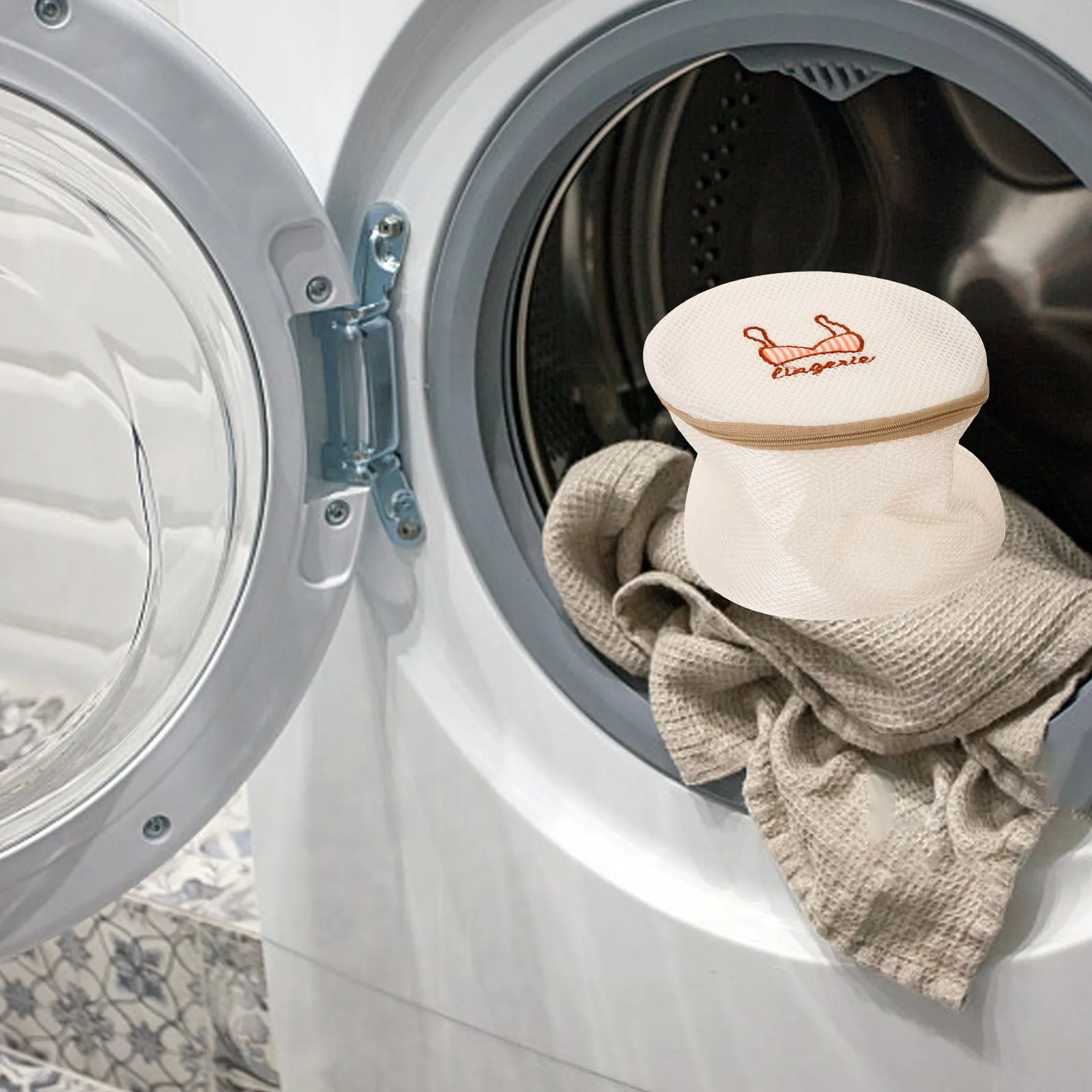 

3pcs Bra Laundry Bag Mesh Zipper Travel Washing Organizer For Delicate Clothes Protection Laundry Zipper Bag Storage