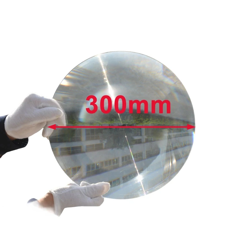 

Круглая линза Френеля, прожектор, диаметр 300 мм, светодиодная линза, акриловая ваза, увеличительное стекло, высокая четкость, 3x