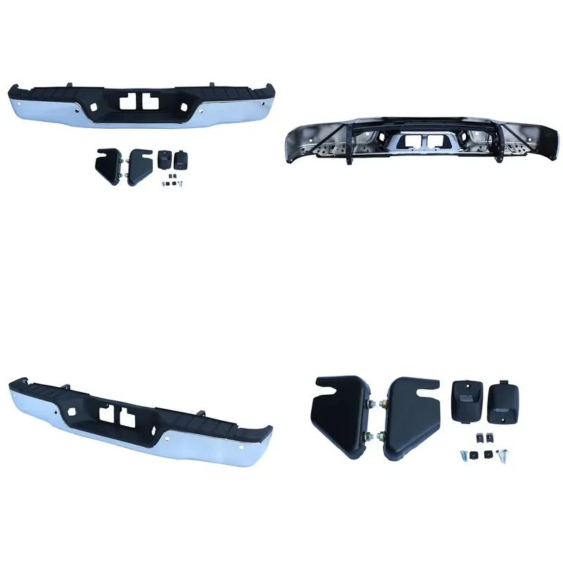 For Toyota 07-13 Tundra Chrome Plated Rear Bumper Assembly with Radar Hole Original Car Style Replacement Part
