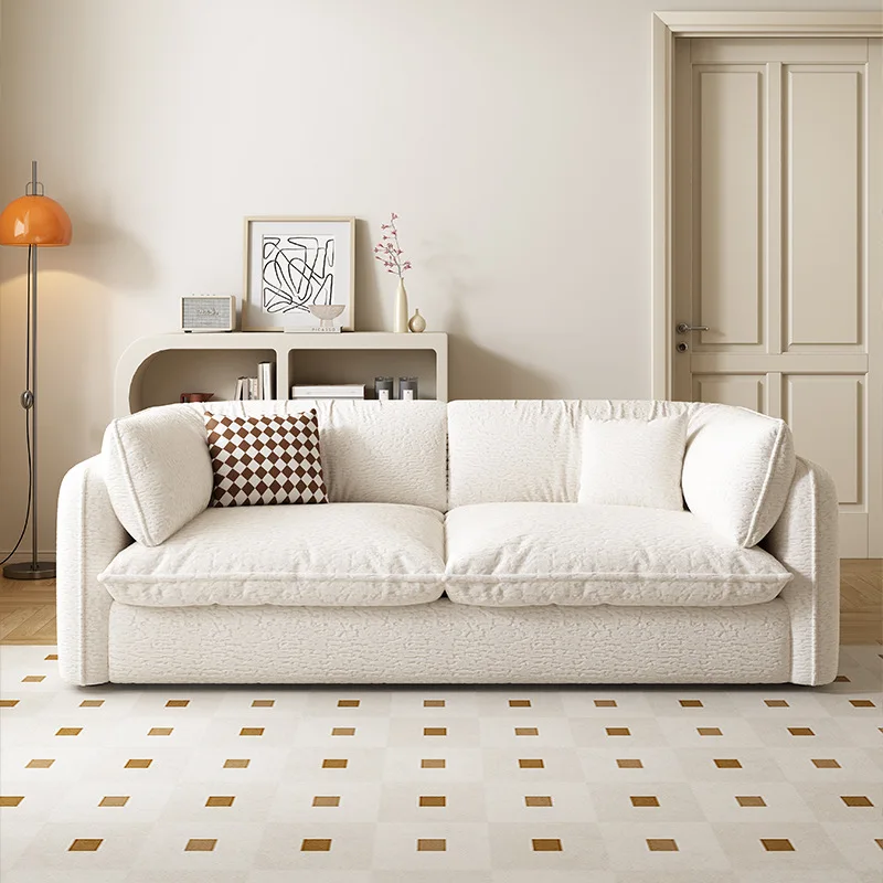Hotel apartment sofa bed dual-purpose foldable snowflake velvet living room advanced small apartment functional sofa
