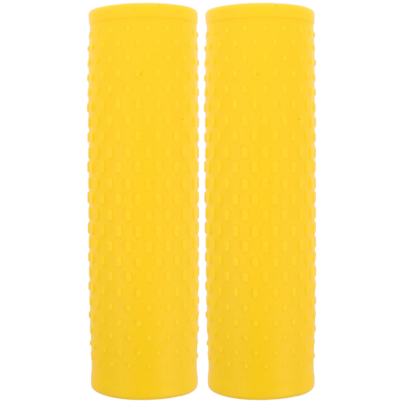 

2pcs ElectricScooter Accessories Comfortable Rubber HandlebarGrips Black NonSlip Replacement BikeParts ScooterHandlebars