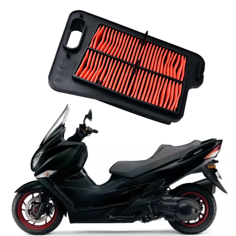 Motorcycle Air Filter Cleaner For Suzuki Burgman 400 Skywave 400 AN400 2007-2016 13781-05H00-000