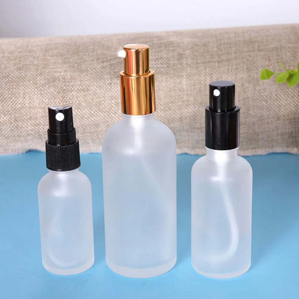 

3Pcs Glass Essential Oil Spray Bottles Refillable Compact Portable Travel Perfume Spray Bottle Mist Atomizer Sprayer Bottles