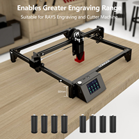 LONGER 8Pcs Raised Footpads Laser Engraver Raiser for RAY 5 Machine Upgraded Accessory Heightening Columns Increase 60mm