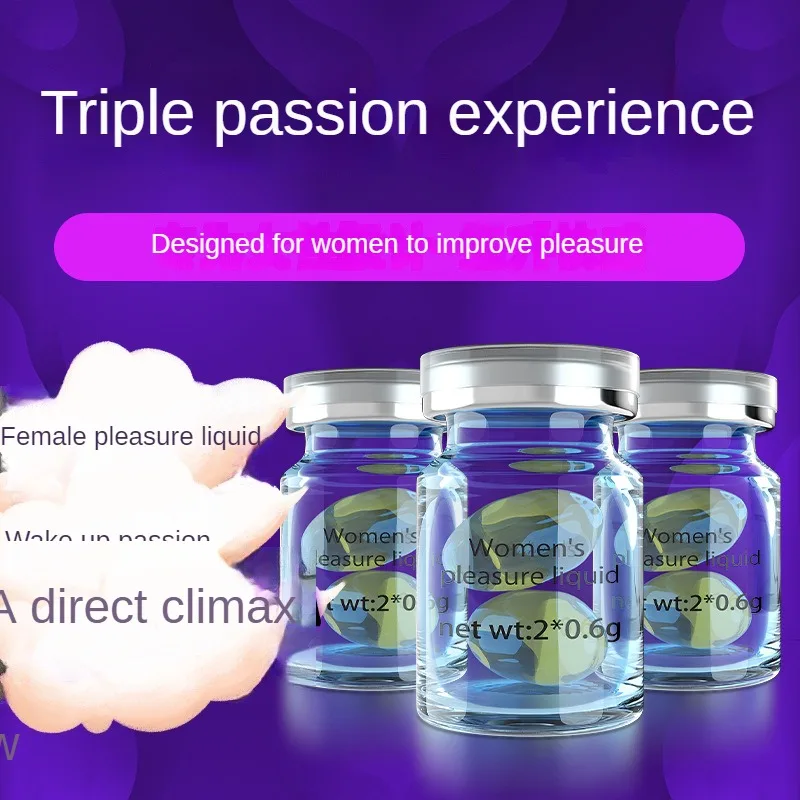 Female Orgasm Pill Capsule Increase Libido Pleasure Passion Liquid Enhance Women Vagina Tightening Lubricant Adult Sex Products