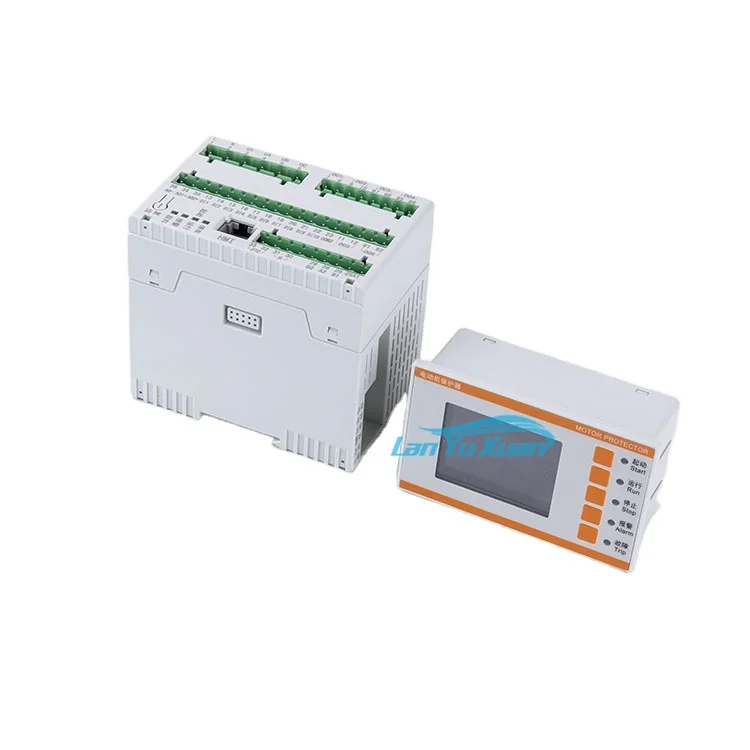 Low Voltage Intelligent Motor Controller 5a Input Anti-shake Protector Smart Din Rail Motor Protector Relay