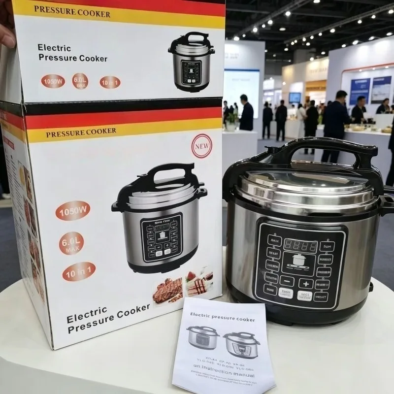 Electric Pressure Cooker Smart Household Multi Cooker Thickened Large Capacity Rice Cooker for Kitchen Food Cooking