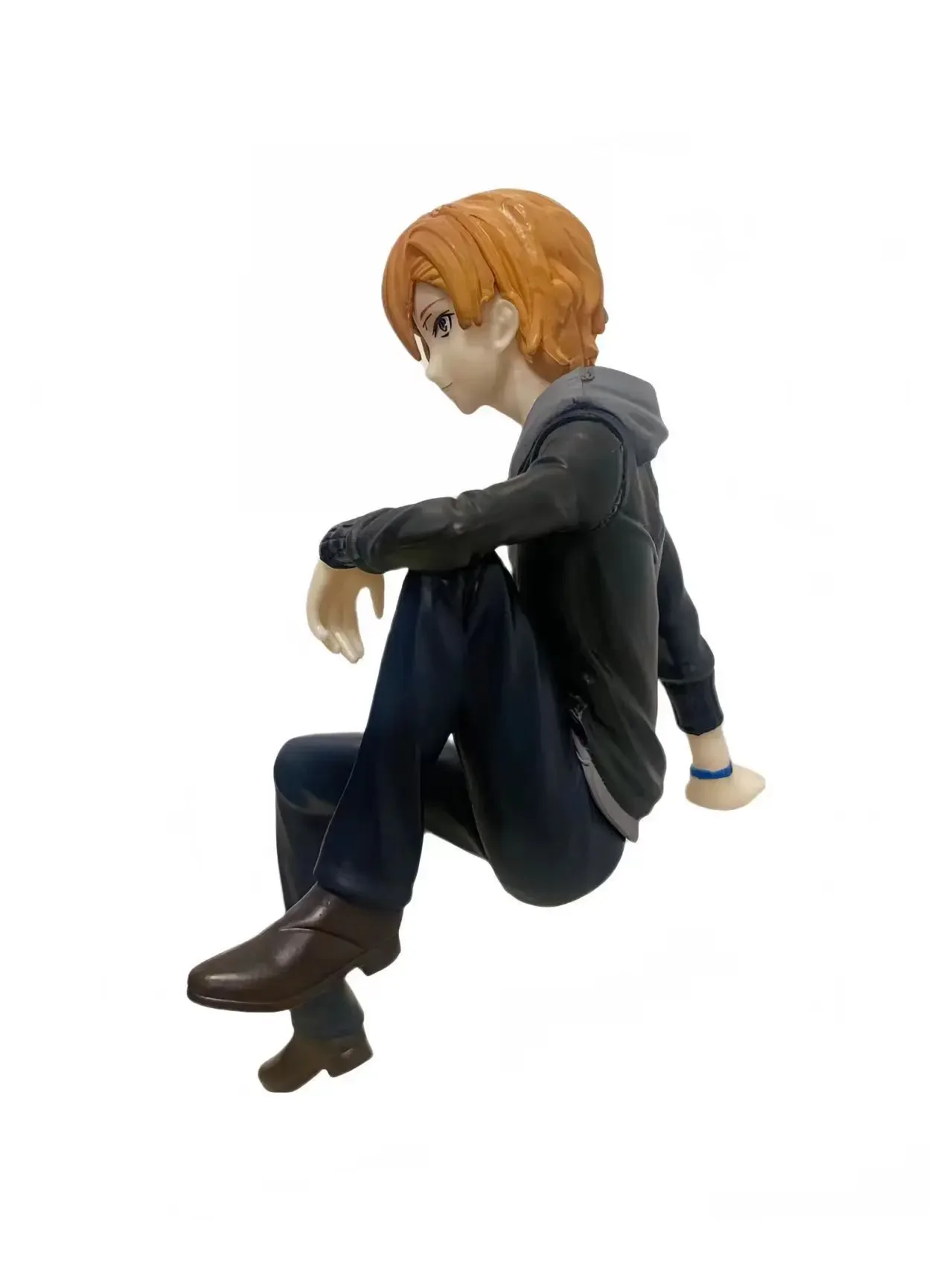 New Anime Bungo Stray Dogs Nakahara Chuya Sitting posture action figures PVC Model Statue Toys doll Desk Decor Collection gift