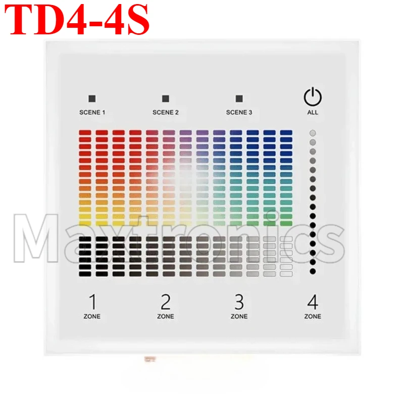 SAGE LU MEI DC12-48V Skydance DMX Decoder Numerische RGBW/Einzelfarbe/RGB Led Panel Din-schiene/Mehrere Dimmer Decoder D4 D4-L D4-E D4-P D4-XE 8