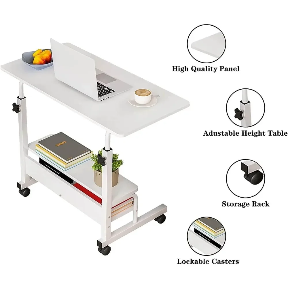 Ordinateur Portable pour Étudiant, Mobilier de Maison et de Bureau, Canapé de Petits Espaces, Bureau de oral et de Chambre à Coucher, Jeu d'ApprentiCumbria sur Roues Mobiles