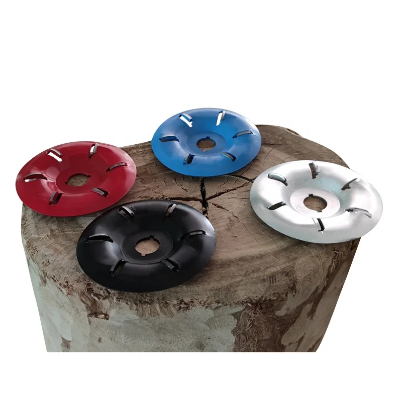 Outer Diameter 125mm /6 Teeth Arc Wood Turbo Carving Disc Angle Grinder Attachment, 7/8