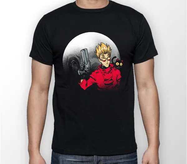 

Trigun Vash The Stampede Moon Anime Manga Unisex Tshirt T-Shirt Tee ALL SIZES