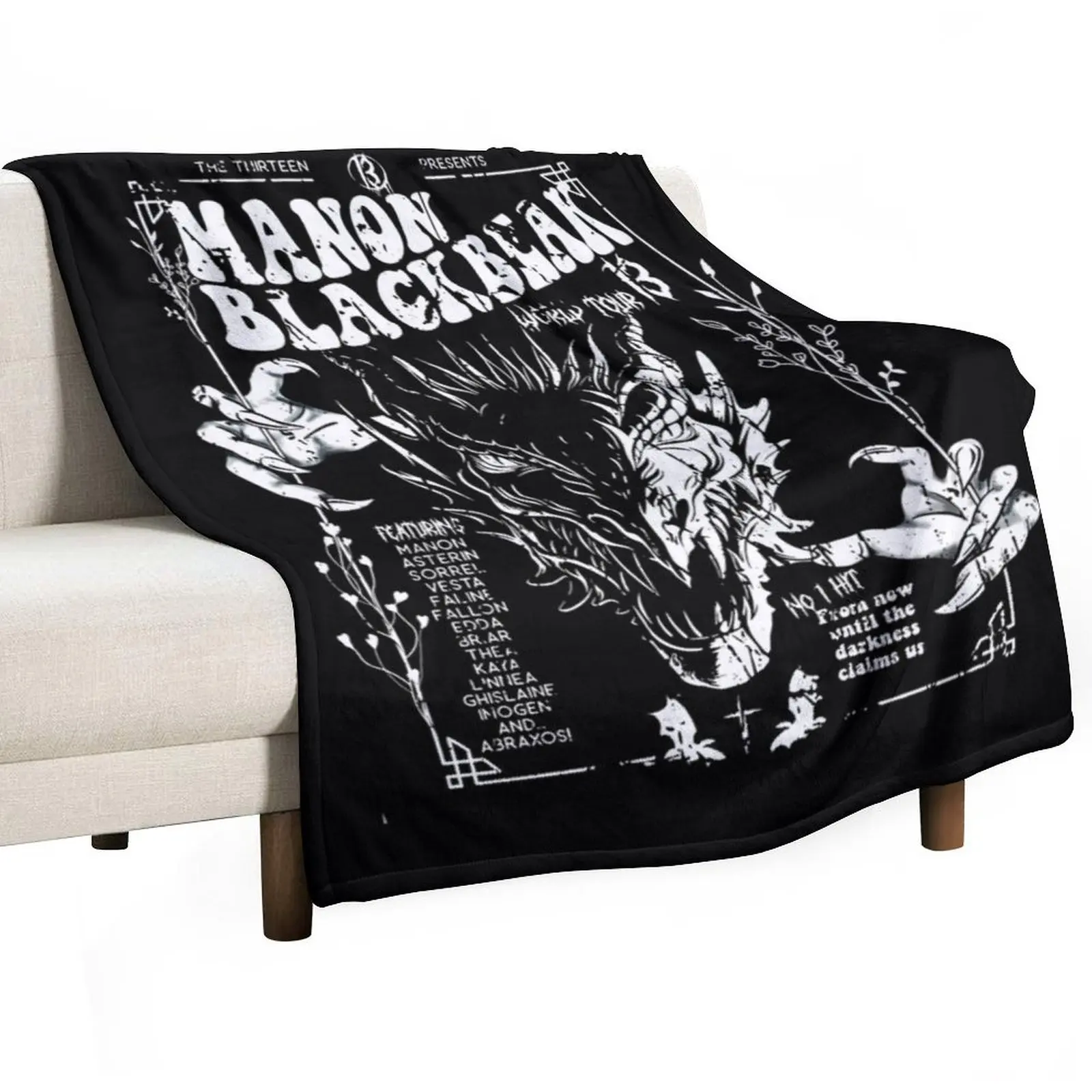 Throne of Glass \t Throw Blanket Cozy Sofa Blanket for TV Watching Napping