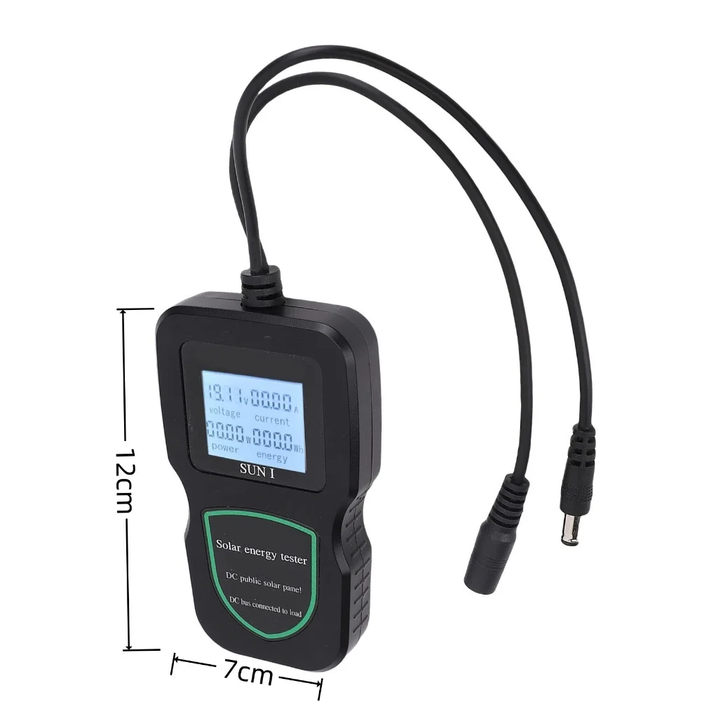 Compact Solar Tester Photovoltaic Multimeter Outdoor Solar Testing Efficient Solar Panel Testing Lightweight Field Tool