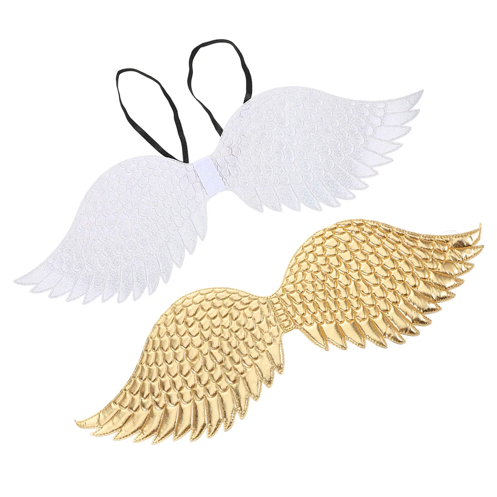 

2Pcs Unique Design Costume for Halloween Christmas Valentine Party Dress Up Performance Wings Costume