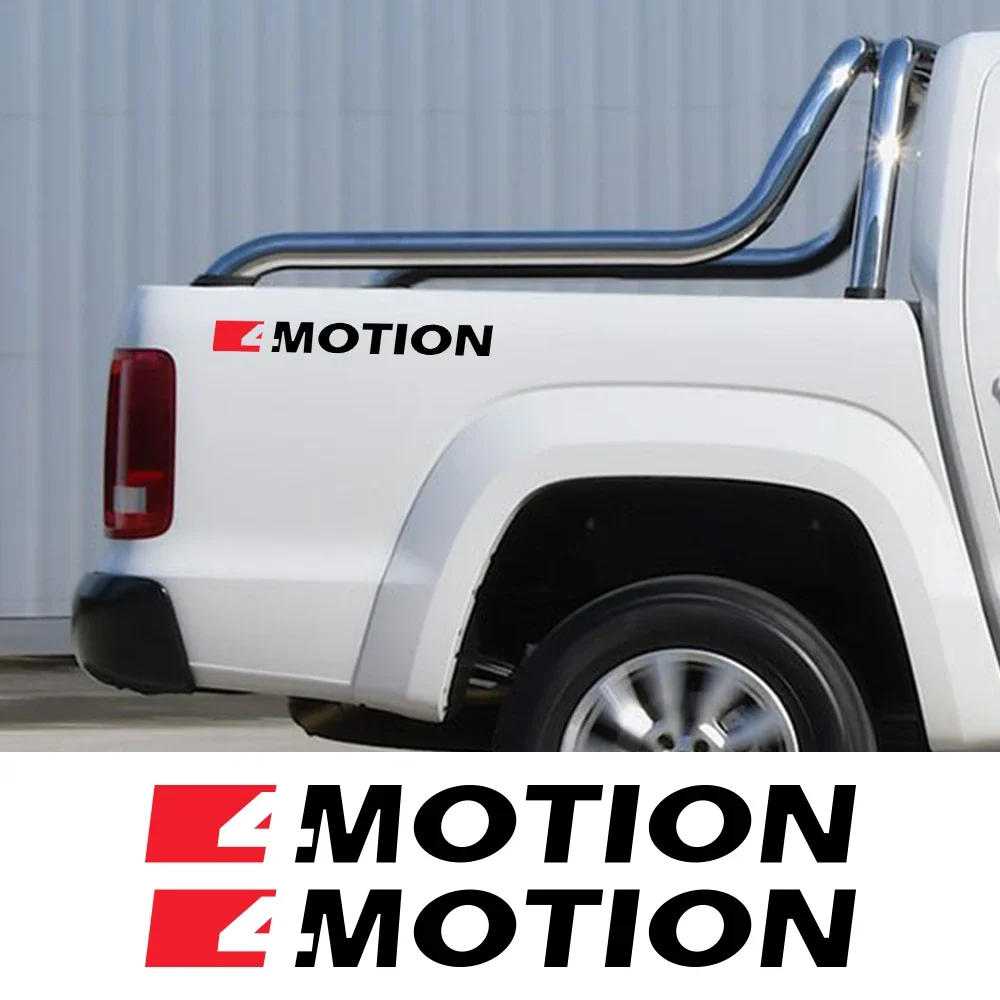 Pegatina para Volkswagen VW Amarok V6 4Motion Tdi, decoración todoterreno 4X4, calcomanía de vinilo para camioneta, accesorios de tuning para auto.
