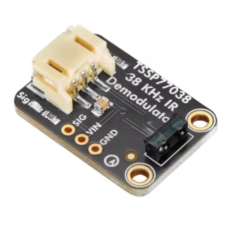 FEDI-TSSP77038 Module 38Khz Infrared IR Demodulator Breakout Board With STEMMA JST PH 2Mm Connector For Arduino Raspberry Pi