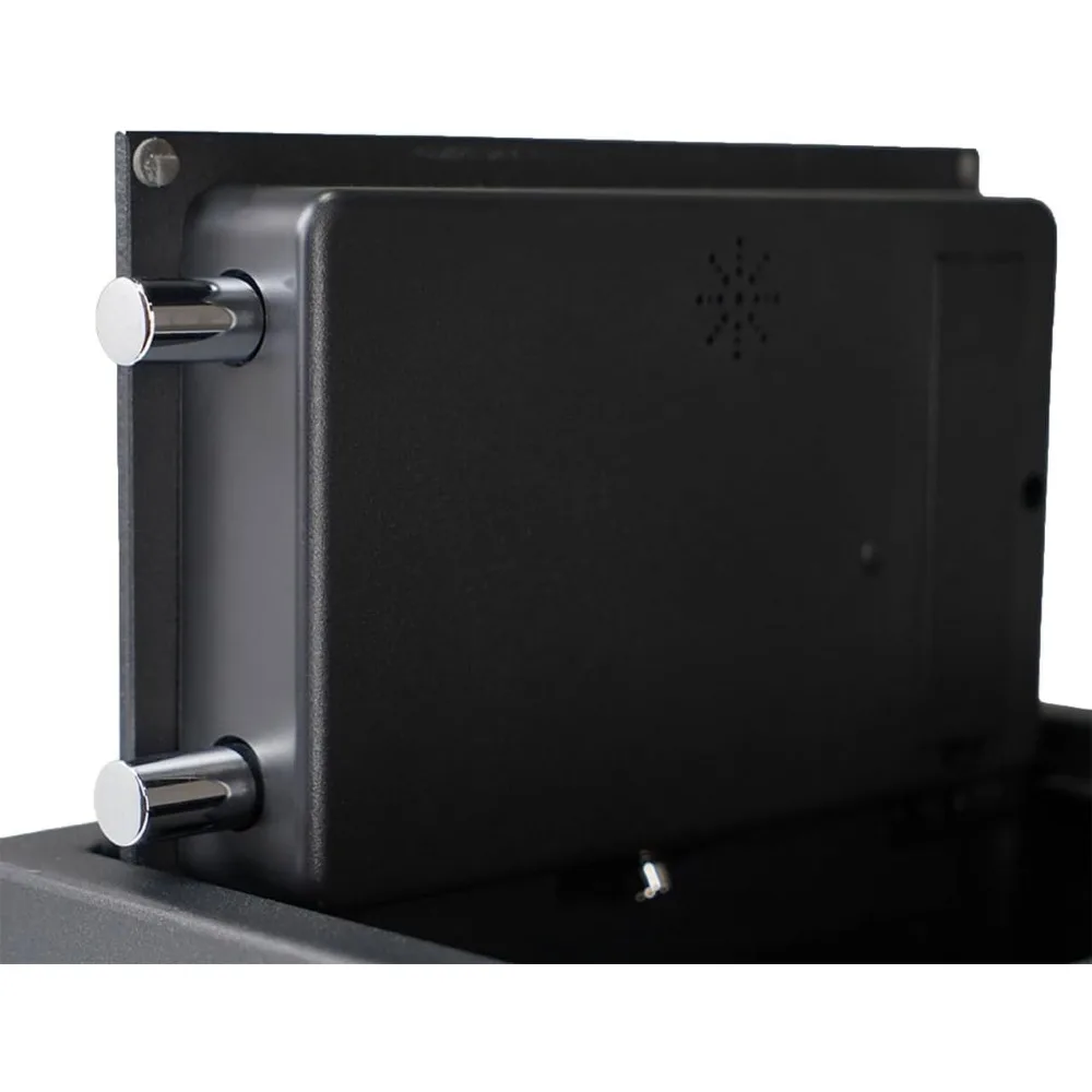 قفل إلكتروني شخصي مدمج آمن للمكتب أو منضدة مع مفتاح احتياطي وأمان فولاذي #6