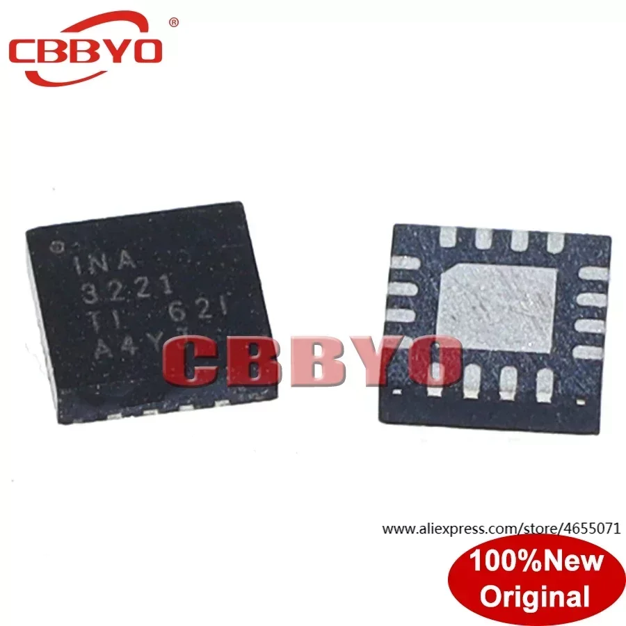 (2-5piece) 100% New INA3221 INA3221AIRGVR QFN-16 Chipset