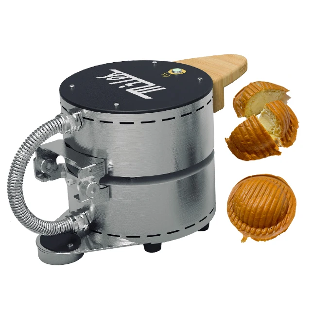 

Miles New Ice Cream Sandwich Snack Machine Good Quality Stainless Steel Panini Maker UFO Burgers Maker for Street Sales CE App.