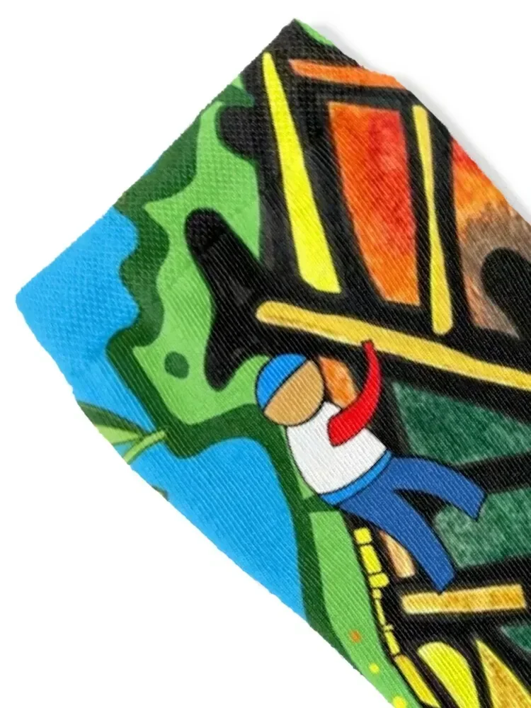 Active PLAYGROUND Socks Christmas sheer designer brand essential Socks Male Women's