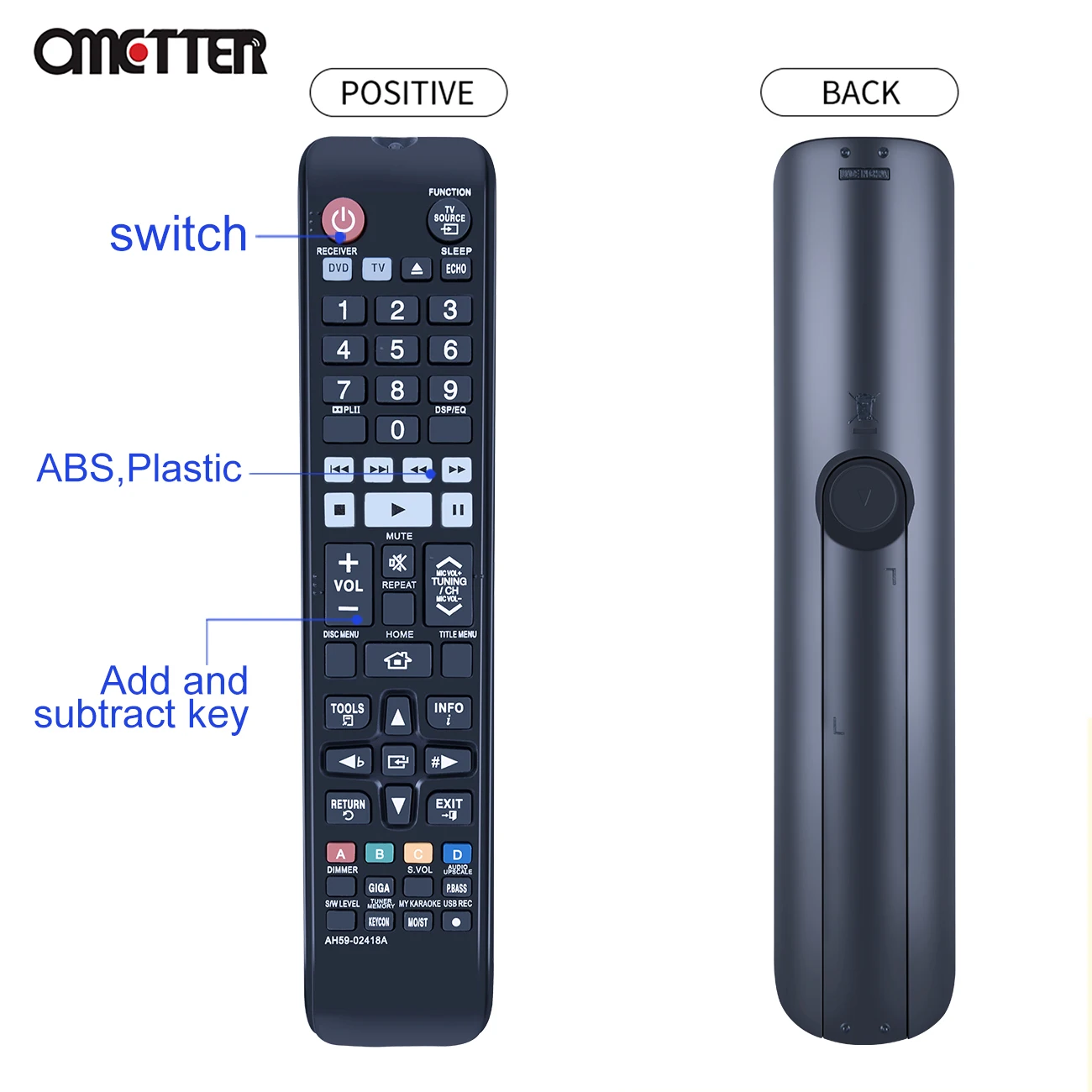 New AH59-02418A Remote Control Fit For Samsung Home Theater System HT-E450K HT-E550K/ZD E453K HT-E453HK HT-E445K