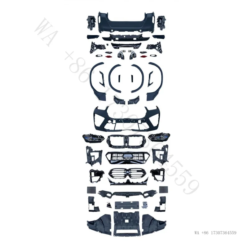 Suitable for BMW 20-22 X6 old upgraded to new body kit G06 early-stage modification to 24 model X6M front and rear bumper