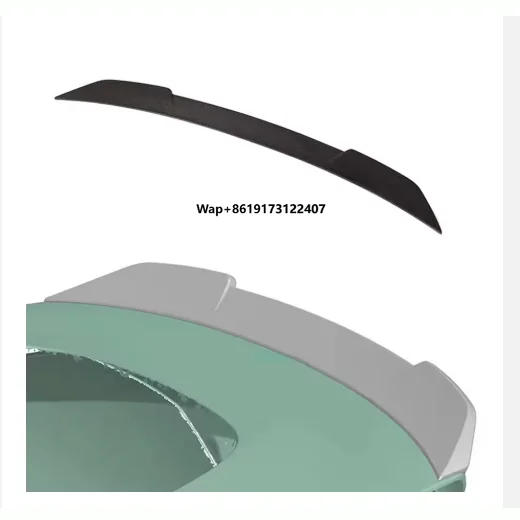 

Dry Carbon Fiber Rear Trunk Wing Spoiler Car Accessories Body Kits for Roma Dry Carbon Fiber Wing Spoiler