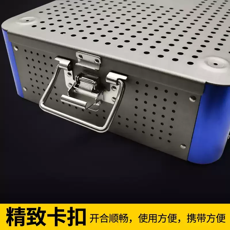 luminum Alloy Instrument Storage Box, High Temperature & Pressure Resistant Case for Flexible Optical Inspection Tools