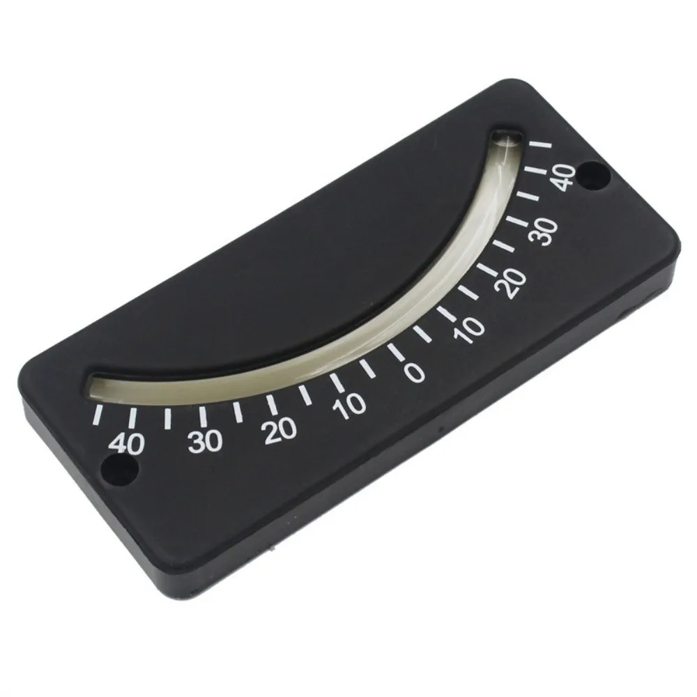 -40 to 40 Degree Range Tube Clinometer Damping Liquid ABS Angle Inclinometer Scratch Resistant Lightweight