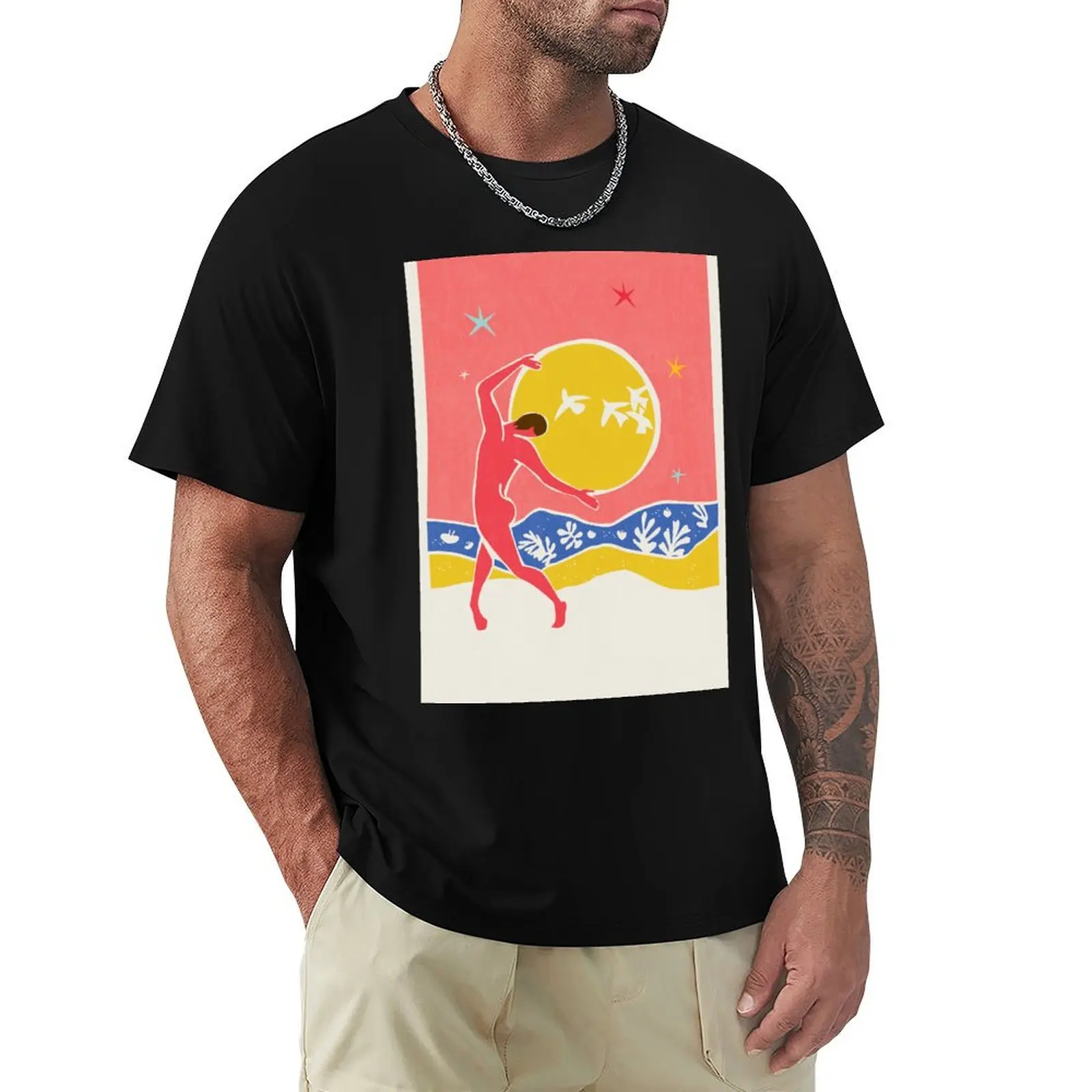 

Henri Dance Poster T-Shirt affliction shirts heavyweights summer top shirts graphic tee luxury clothes men