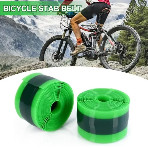 Imagen 2 del producto Rollo de revestimiento para neumáticos de bicicleta, protector de tubo interior de fácil instalación, protección duradera contra pinchazos, accesorio para neumáticos de bicicleta, 2 uds.