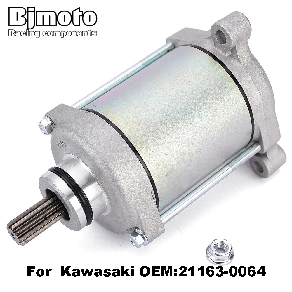 

Motorcycle Starter Motor For Kawasaki ZX1000 ZX-10R Ninja KRF800 Teryx KRT750 Teryx4 750 KVF700 Prairie 700 4X4 KSV700 KFX700