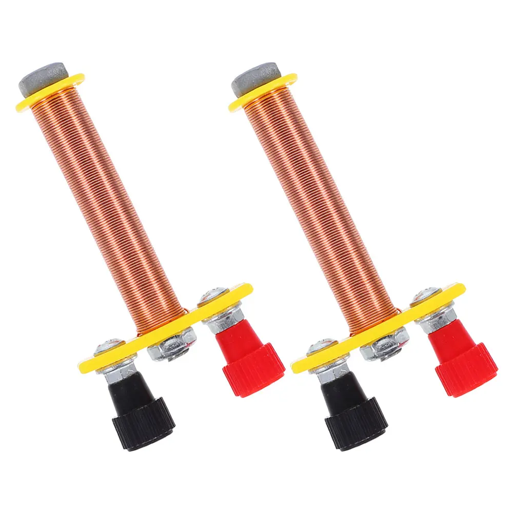 

2pcs Electromagnetic Solenoid T-Shaped Experiment Equipment For Students Teaching Demonstrations Electrical Circuit