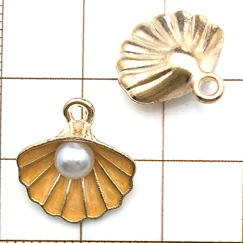 سبيكة زهرة سحر Diy ديزي قلادة Diy مجوهرات سحر الأصفر الأصفر عباد الشمس سحر للقلائد سلاسل المفاتيح أساور #2