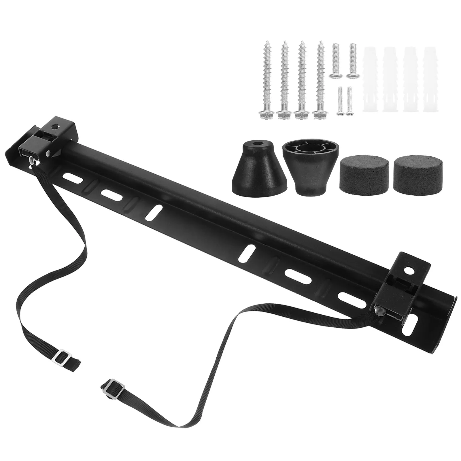 1Set Studless TV Wall Mount No Punch Bracket for 32-65 Inch Tvs L-Shaped Stable Support No Wall Damage TV Mount