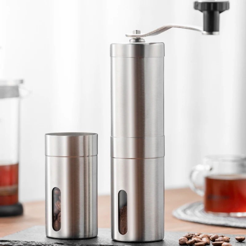GIANXI Manual Coffee Grinder Portable Stainless Steel Coffee Bean Grinder Professional Adjustable Handmade Coffee Accessories