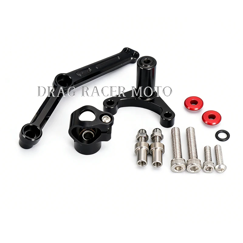 Suitable for Ducati Monster 821, 1200, 797 2014-2021 Motorcycle Steering Damper Stabilizer Bracket Kit