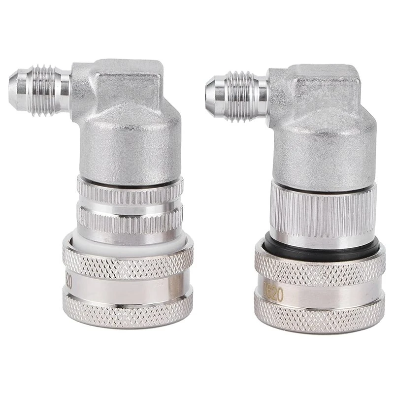 AB08-Ball Lock Quick Disconnect Set Stainless Steel 1/4 Inch MFL Keg Coupler Fittings For Homebrew Beer Gas& Liquid Connectors