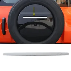 For GWM Tank 300 2021-2024 Rear Trunk Tailgate Spare Tire Cover Strip Sequin Decorate Trim Exterior Accessories Glossy Sticker