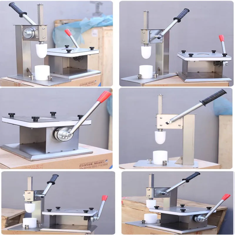 Handmatige broodje die machine maakt Broodje die machine vormt Roestvrijstalen broodjeapparatuur Gestoomde broodje die machine maakt Keukenapparatuur