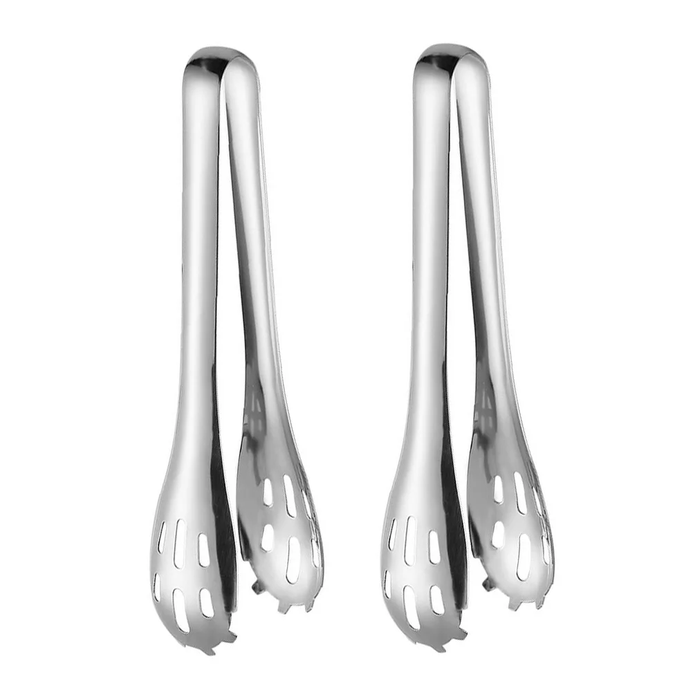 

2Pcs StainlessSteel BBQClamp Barbecue Clip KitchenOutdoor Food Clamp 304Material DurableUse Food Tong