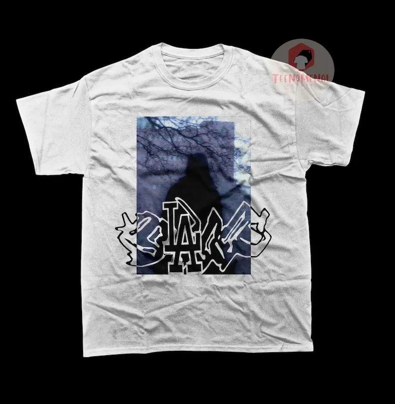 Bladee Drain Gang TShirt Drain Gang Merch Ecco2k Tee Thaiboy Digital Shirt Whitearmor