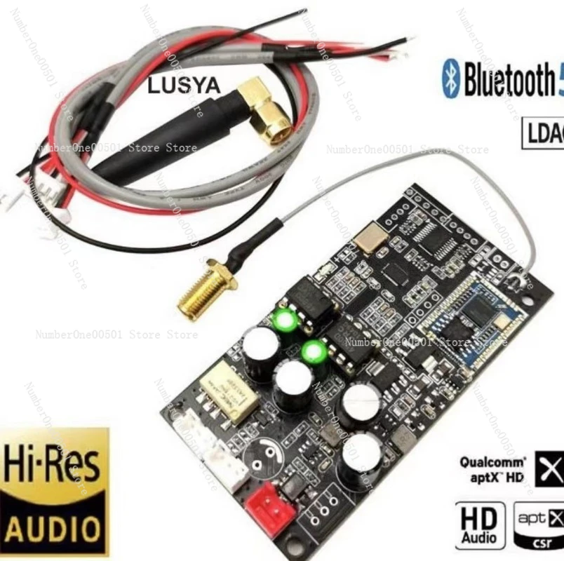 

QCC5125 LDAC Bluetooth 5.1 Decoding Board Lossless Reception ES9038 AK4493 PCM1794