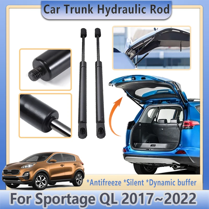 

Car Trunk Hydraulic Rod For Kia Sportage QL MK4 2017~2022 KX5 Tailgate Gas Support Strut Shock Bar Prop Tools Auto Accessories