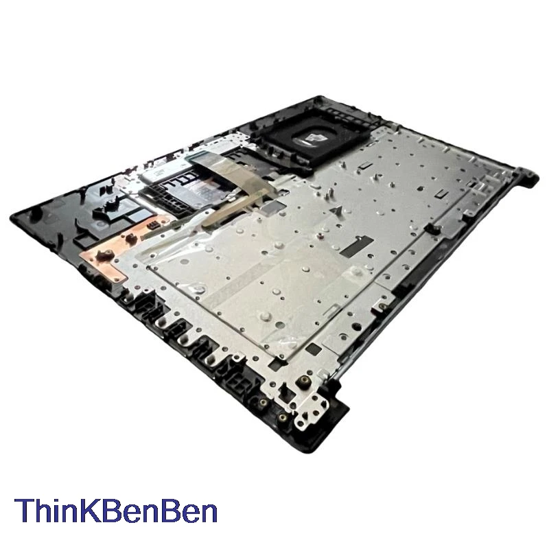 Imagem -02 - Sws-tampa Inferior para Lenovo V340 17 17iwl 5cb0u42677 Ferro Suíço Tampa do Teclado Cinza