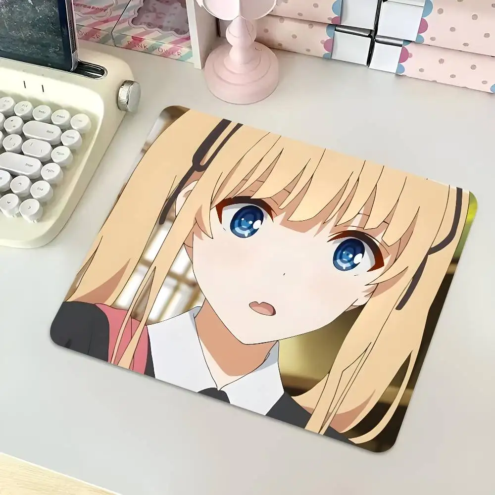 1pc Eriri Spencer Sawamura Anime Characters Small Mousepad Keyboard Pad Laptop Cushion Non-slip Deskpad