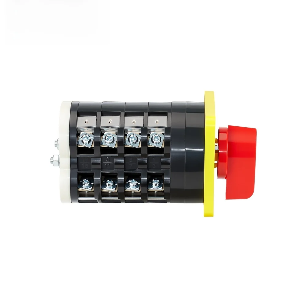 LW5D 16/5 Rotary Selector Switch 3 For Velocity 4 Section Silver Alloy Contact For Electrical Circuit Control Industrial Equipme